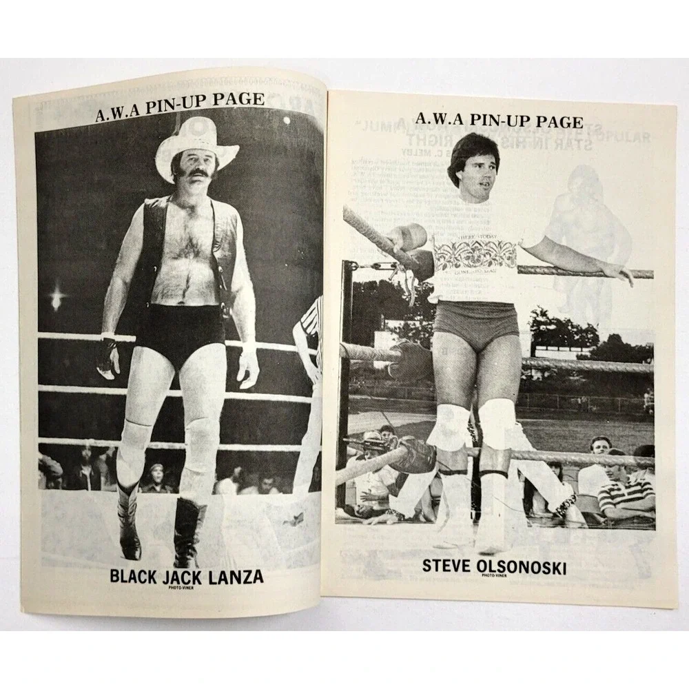 A.W.A. ALL STAR WRESTLING OFFICIAL‎ PROGRAM MAGAZINE # 213 (SEPT 1978)